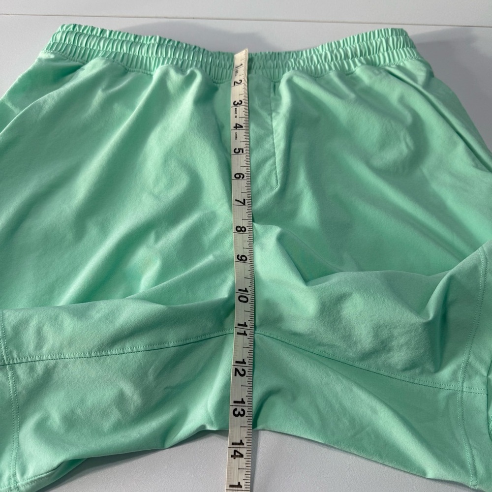 Lululemon Pace Breaker Running Lined Shorts 7”Green Mint Men Size M - Picture 10 of 11